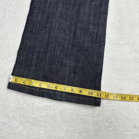 New See Thru Soul Jeans Womens 31 Blue Medium Wash Wide Leg - Picture 5 of 7